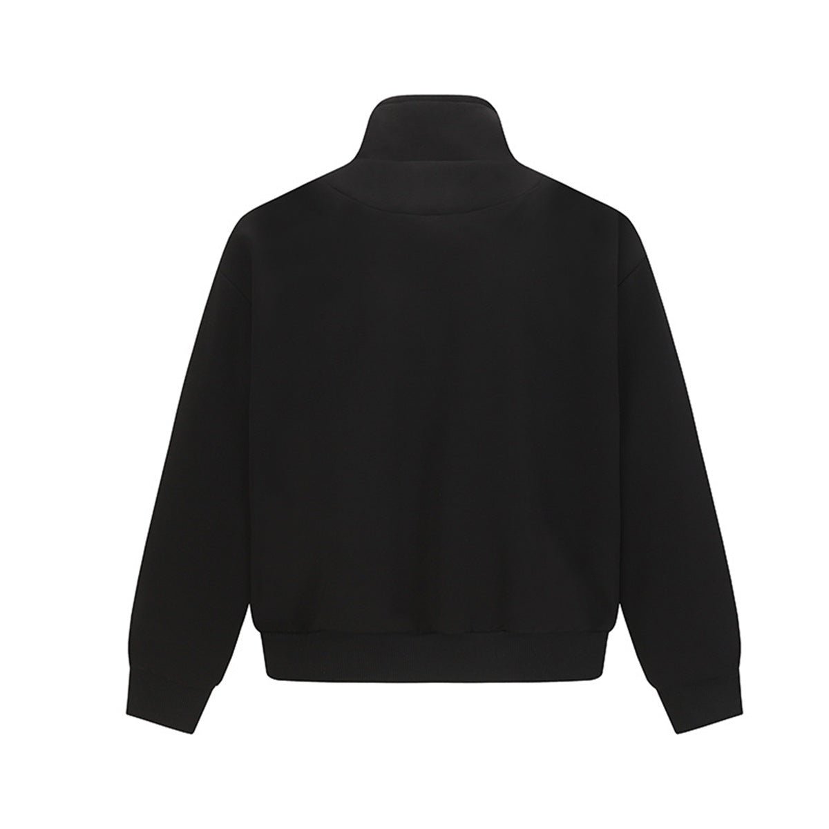 Minimalist Stand Collar Hoodie - curated XGEM rare find