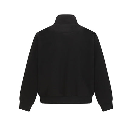 Minimalist Stand Collar Hoodie - curated XGEM rare find