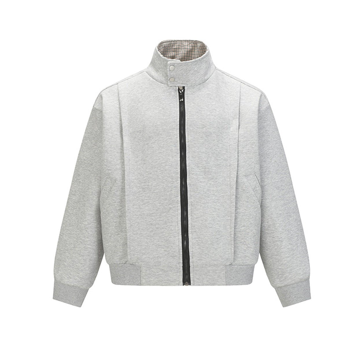 Minimalist Stand Collar Hoodie - curated XGEM rare find
