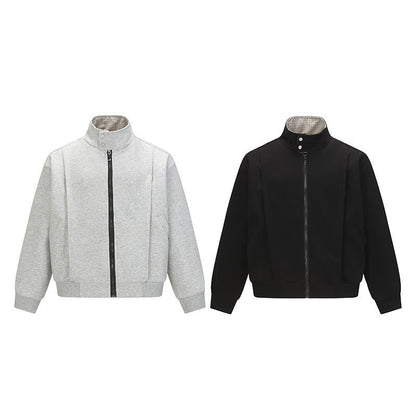 Minimalist Stand Collar Hoodie - curated XGEM rare find