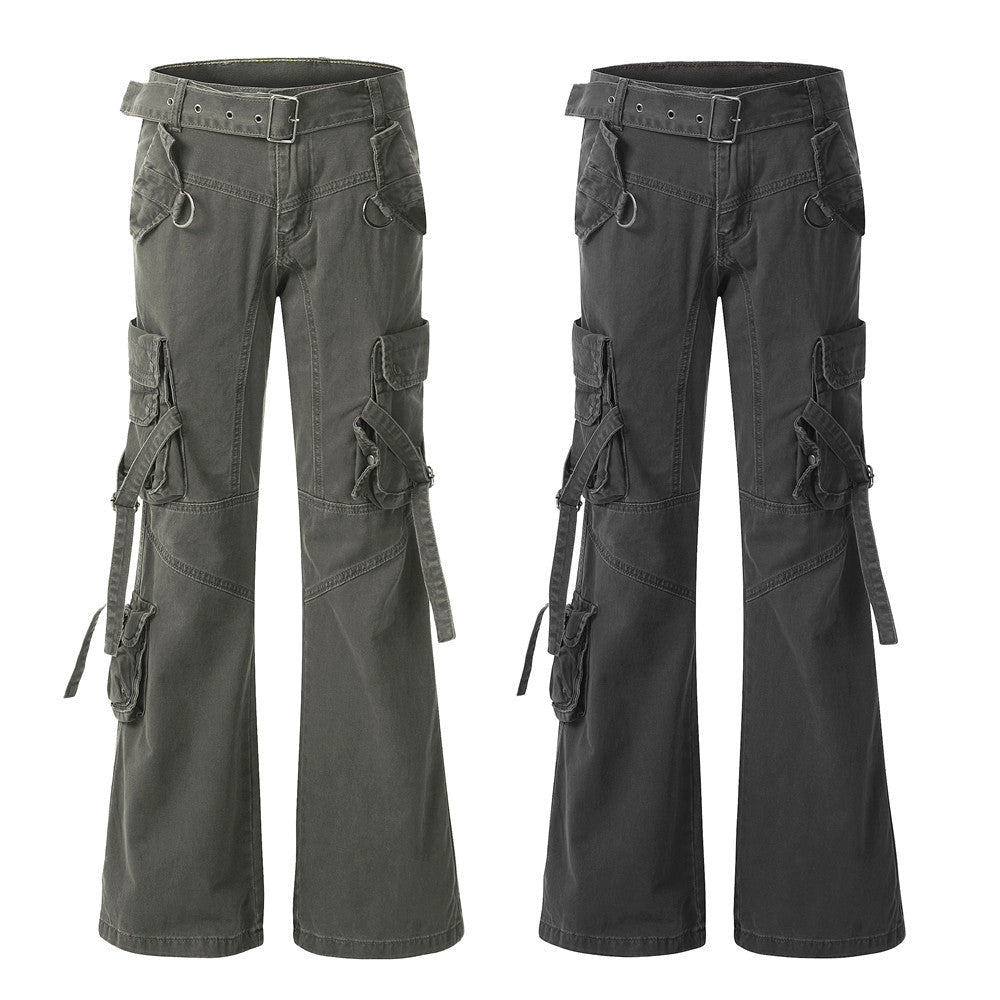 Strapcore Tactical Flare Pants — Utility Denim Flares for Street & Urban Fits - XGEM® - Not Made for Everyone