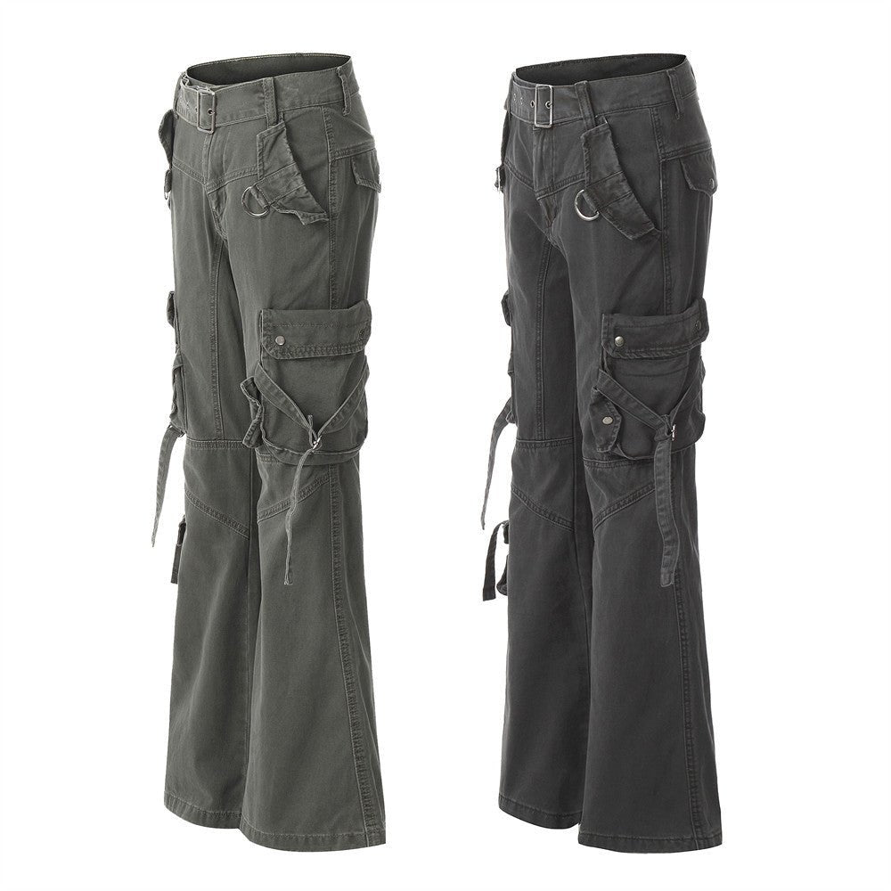 Strapcore Tactical Flare Pants — Utility Denim Flares for Street & Urban Fits - XGEM® - Not Made for Everyone