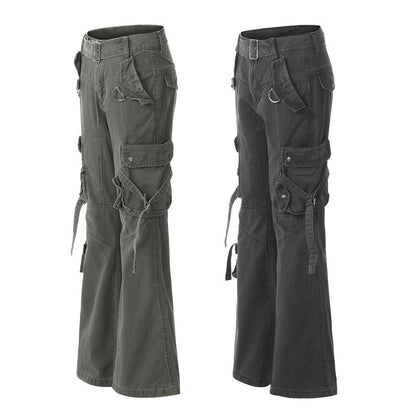 Strapcore Tactical Flare Pants — Utility Denim Flares for Street & Urban Fits - XGEM® - Not Made for Everyone