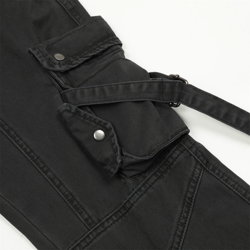 Strapcore Tactical Flare Pants — Utility Denim Flares for Street & Urban Fits - XGEM® - Not Made for Everyone