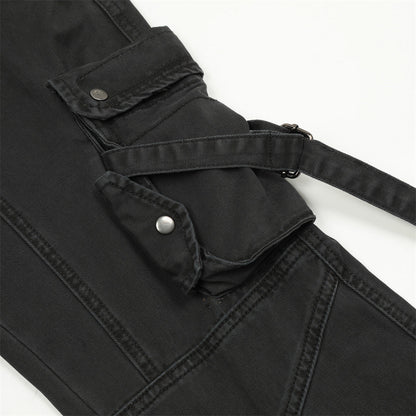 Strapcore Tactical Flare Pants — Utility Denim Flares for Street & Urban Fits - XGEM® - Not Made for Everyone