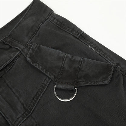 Strapcore Tactical Flare Pants — Utility Denim Flares for Street & Urban Fits - XGEM® - Not Made for Everyone