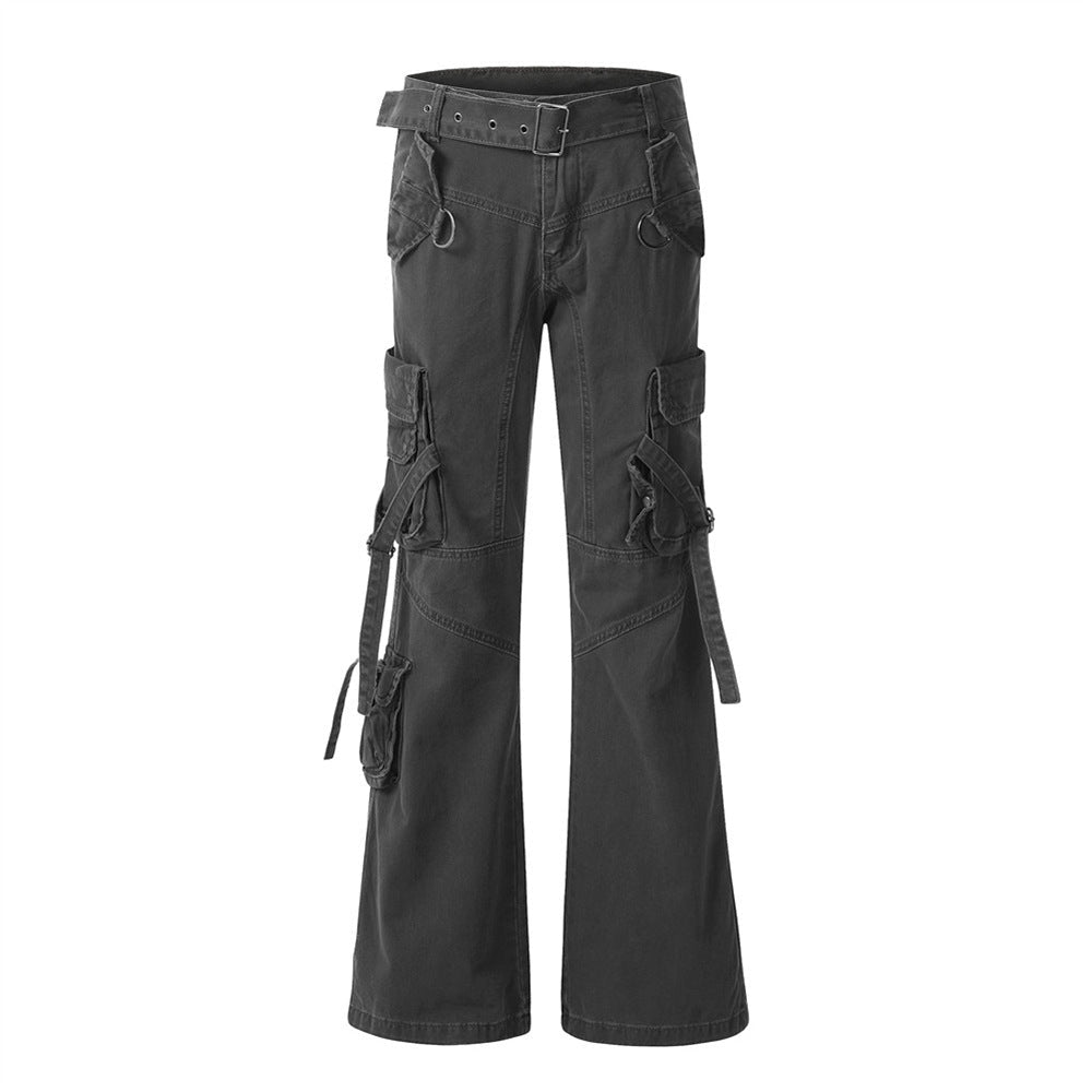 Strapcore Tactical Flare Pants — Utility Denim Flares for Street & Urban Fits - XGEM® - Not Made for Everyone