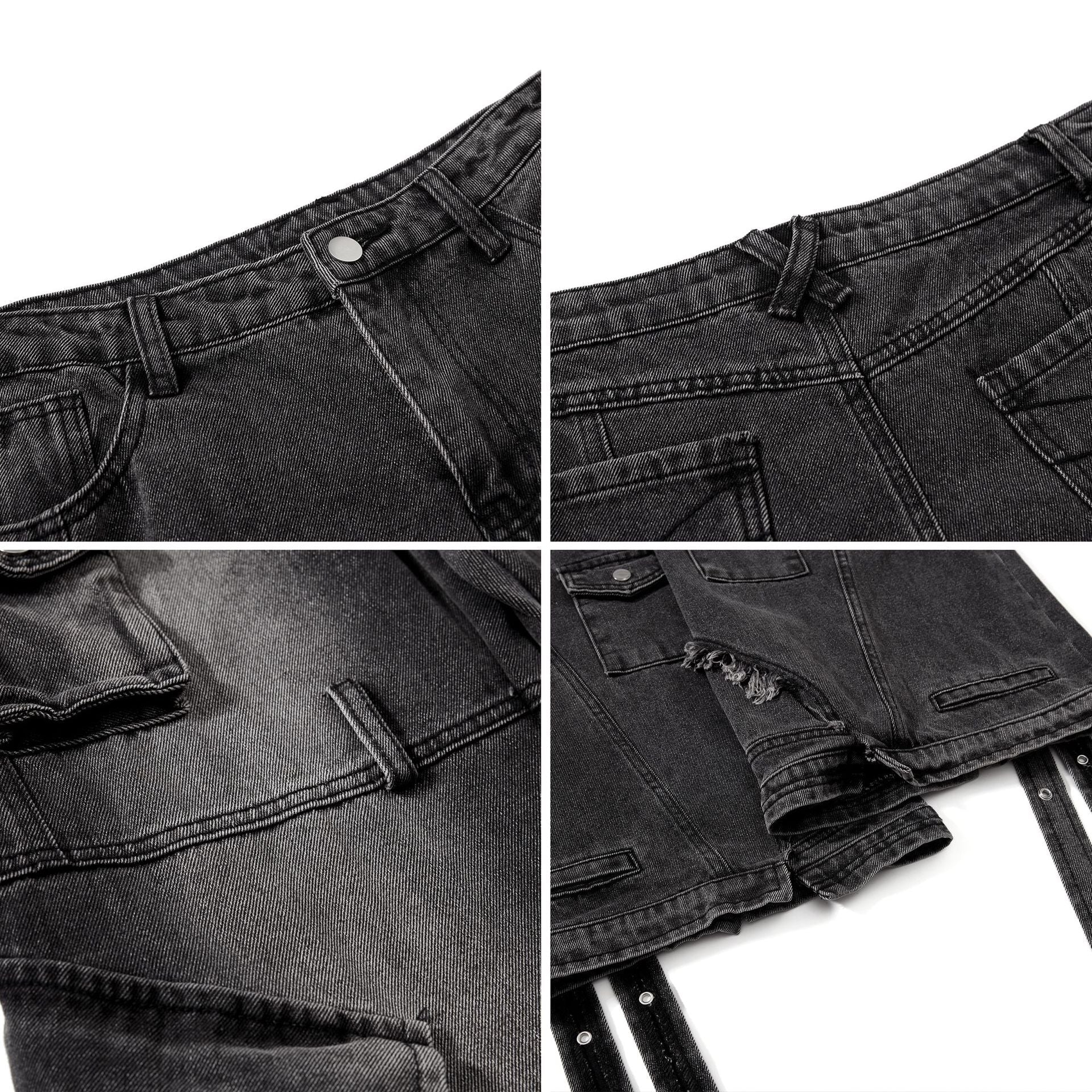 Strapped floor length pants - XGEM® - Not Made for Everyone
