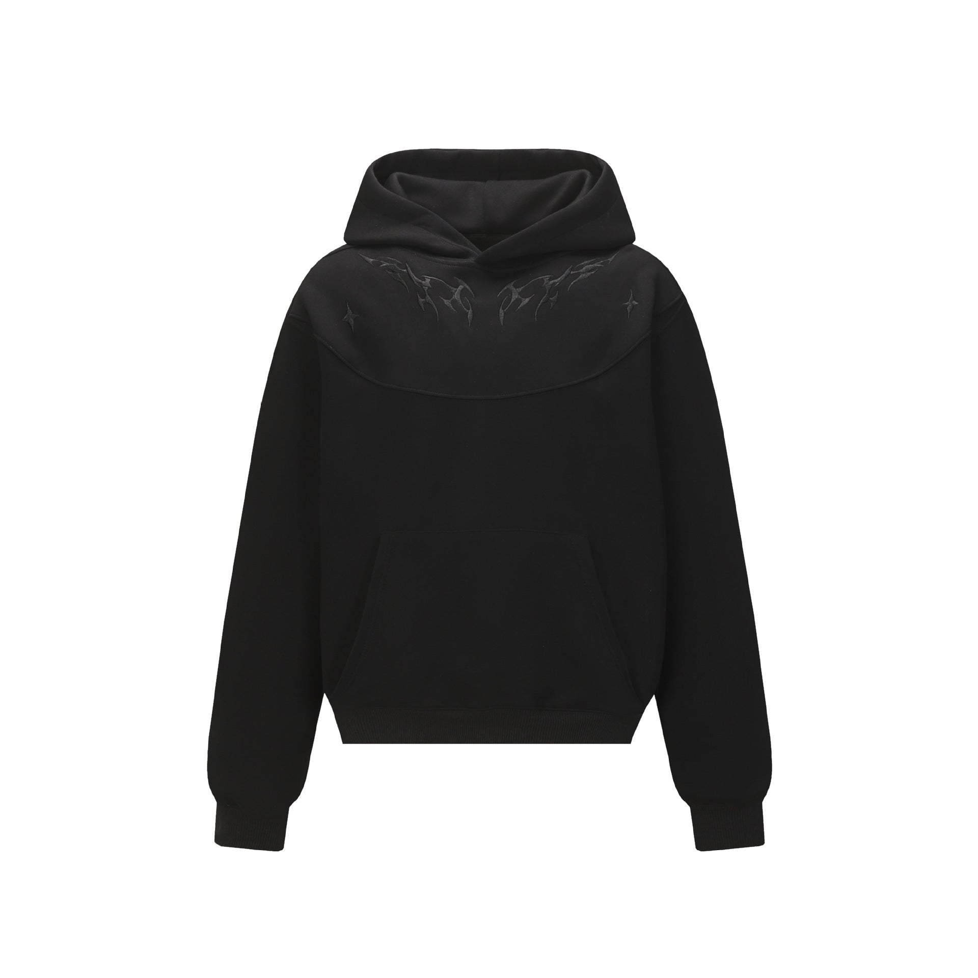 Oversized Embroidered Hoodie - curated XGEM rare find
