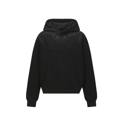 Oversized Embroidered Hoodie - curated XGEM rare find