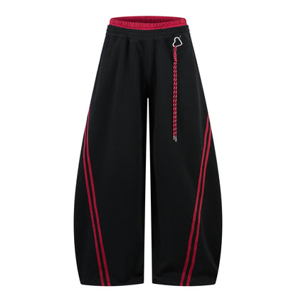 Striped Contrast Pants Cotton - XGEM® - Not Made for Everyone