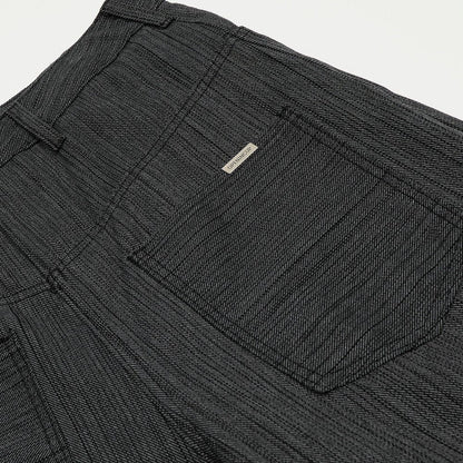 Striped Straight Pants Gray — curated XGEM rare find