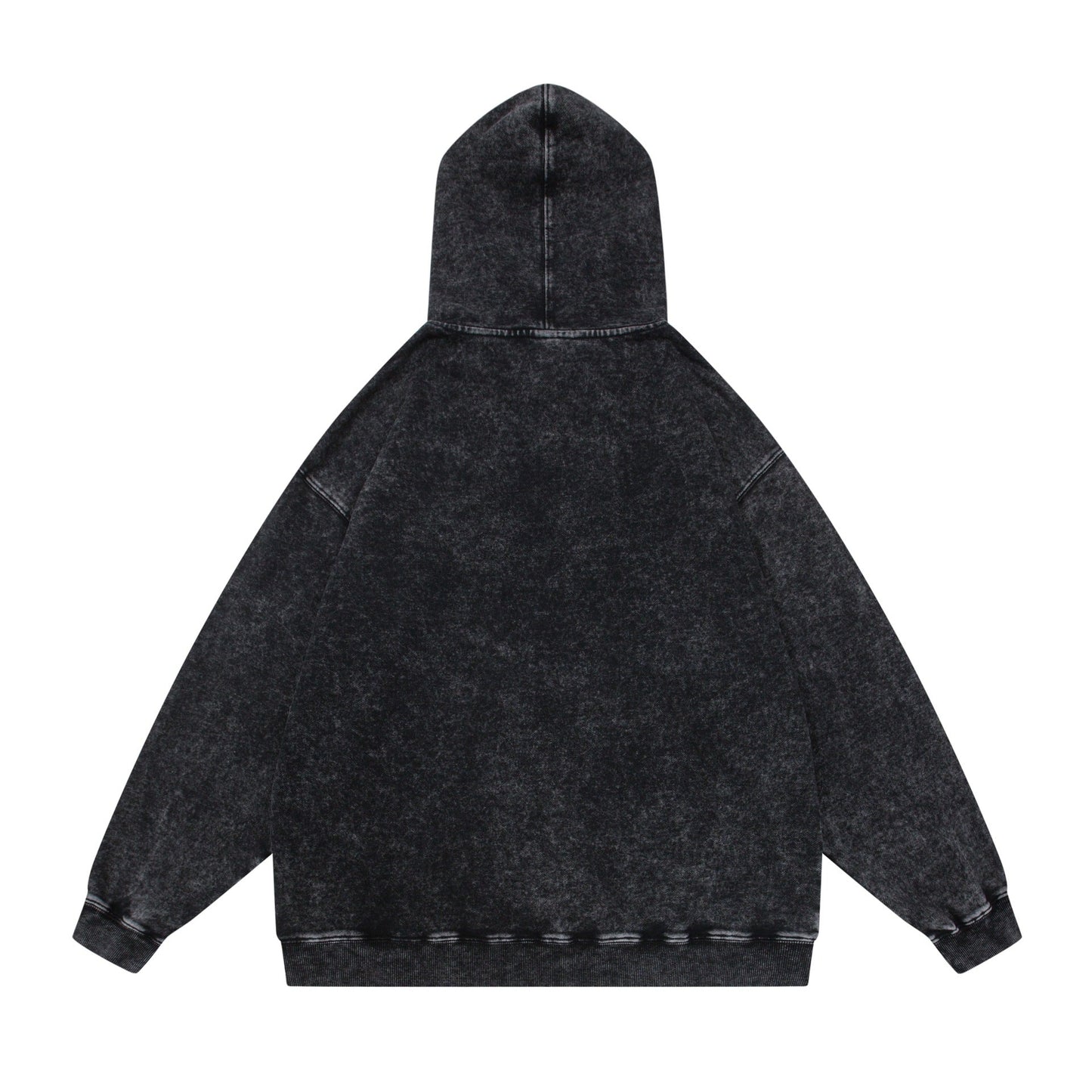Washed Letter Print Sweatshirt - XGEM® - Not Made for Everyone