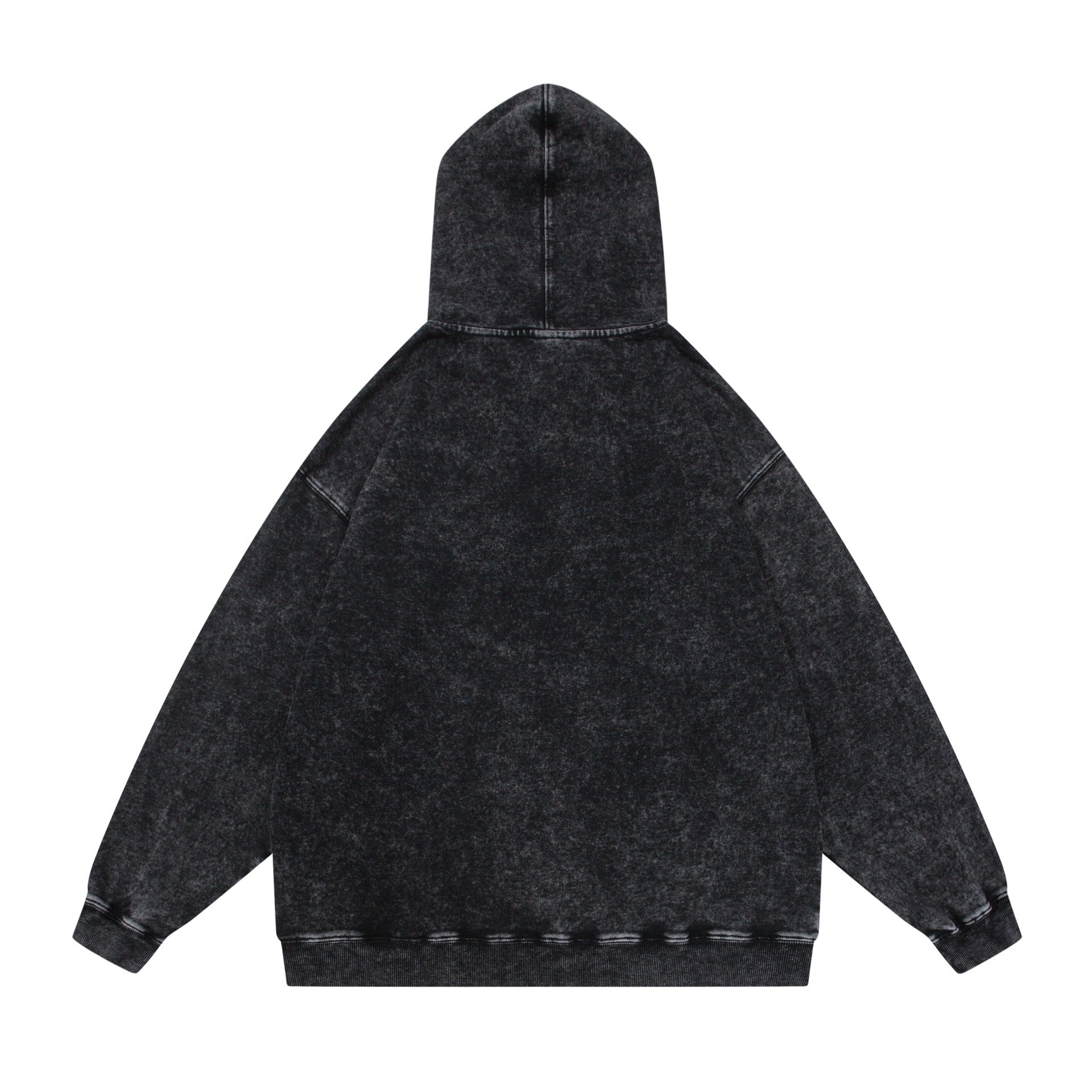 Washed Letter Print Sweatshirt - XGEM® - Not Made for Everyone