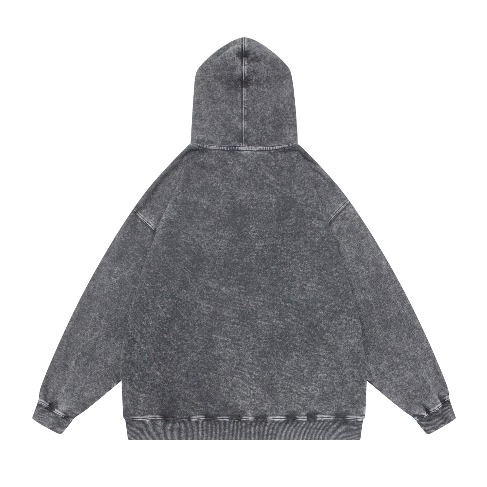 Washed Letter Print Sweatshirt - XGEM® - Not Made for Everyone