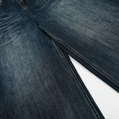 Wide Leg Jeans Vintage Wash Streetwear Denim - XGEM® - Not Made for Everyone