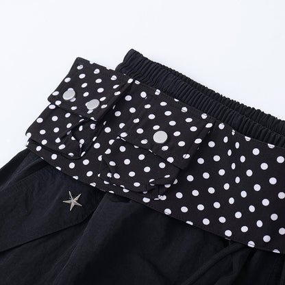 Wide-Leg Nylon Pants — curated XGEM rare find