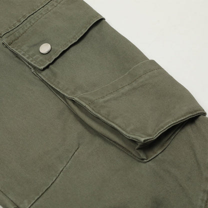 Workform Washed Cargo Denim — Utility Streetwear Cargo Pants - XGEM® - Not Made for Everyone