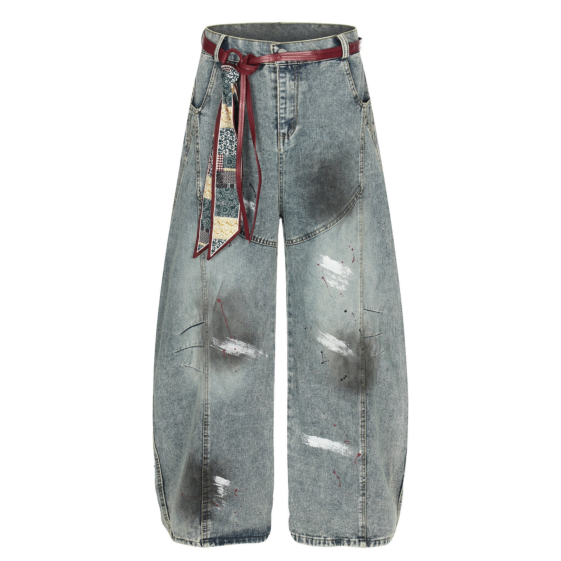 XGEM® Inkcurve Deconstructed Pants — Streetwear Denim - XGEM® - Not Made for Everyone