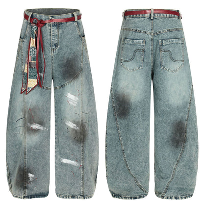 XGEM® Inkcurve Deconstructed Pants — Streetwear Denim - XGEM® - Not Made for Everyone
