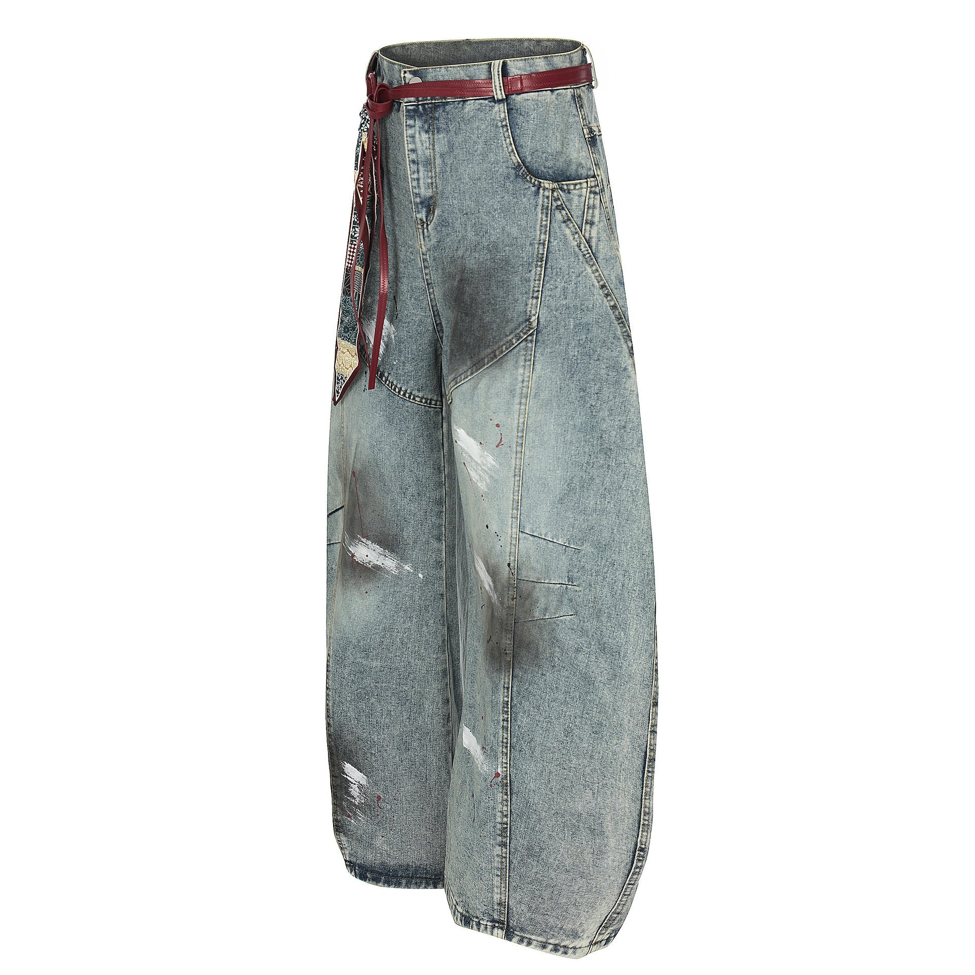 XGEM® Inkcurve Deconstructed Pants — Streetwear Denim - XGEM® - Not Made for Everyone