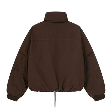 XGEM Stand Collar Streetwear Jacket – Oversized Zip - Up Winter Coat - XGEM® - Not Made for Everyone