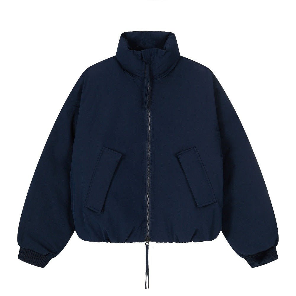 XGEM Stand Collar Streetwear Jacket – Oversized Zip - Up Winter Coat - XGEM® - Not Made for Everyone