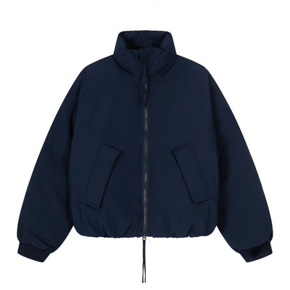 XGEM Stand Collar Streetwear Jacket – Oversized Zip - Up Winter Coat - XGEM® - Not Made for Everyone