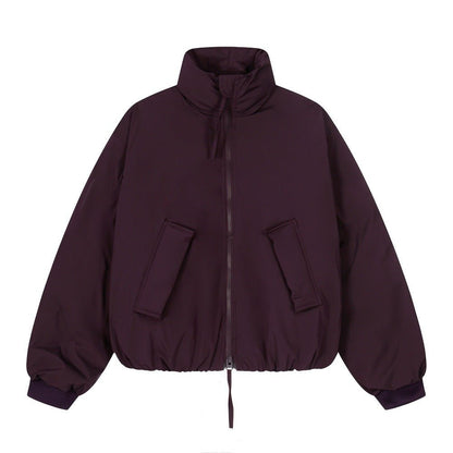 XGEM Stand Collar Streetwear Jacket – Oversized Zip - Up Winter Coat - XGEM® - Not Made for Everyone