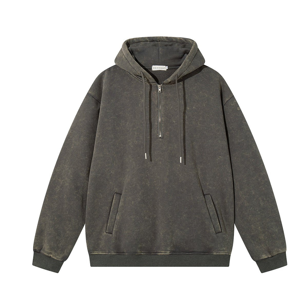 Flip Collar Zip Hoodie - curated XGEM rare find