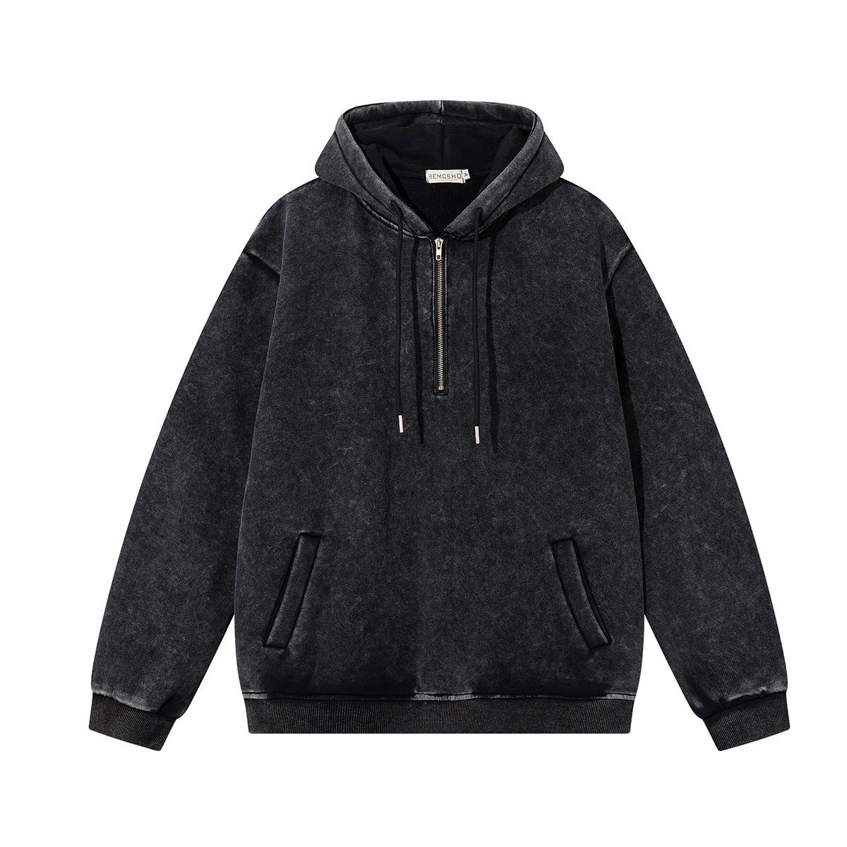 Flip Collar Zip Hoodie - curated XGEM rare find