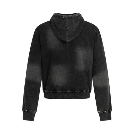 Short Zip Cardigan Hoodie - curated XGEM rare find